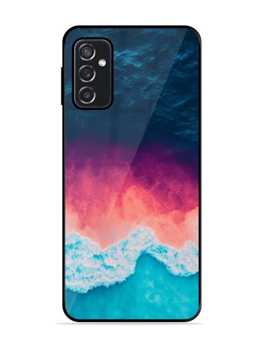 Where The Ocean Meets The Sky Glossy Soft Edge Case for Samsung Galaxy F23 (5G) Chachhi