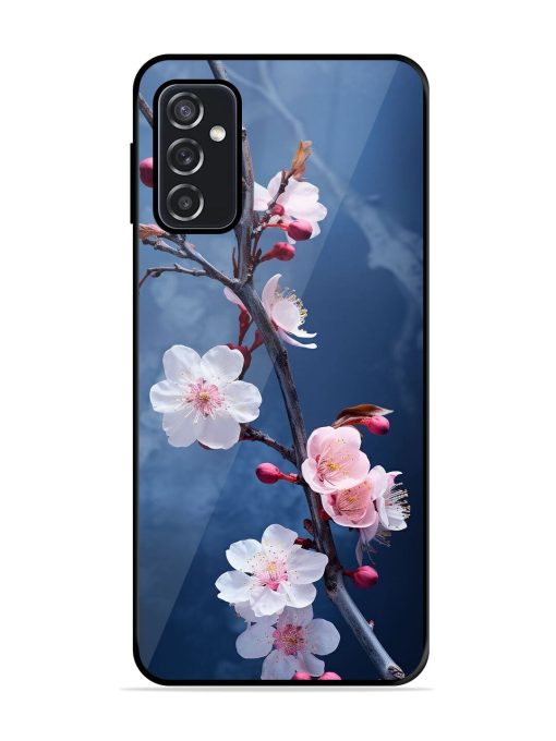 Delicate Blossoms Glossy Soft Edge Case for Samsung Galaxy F23 (5G) Chachhi