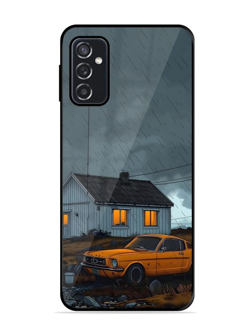 Rainy Day Retreat Glossy Soft Edge Case for Samsung Galaxy F23 (5G) Chachhi