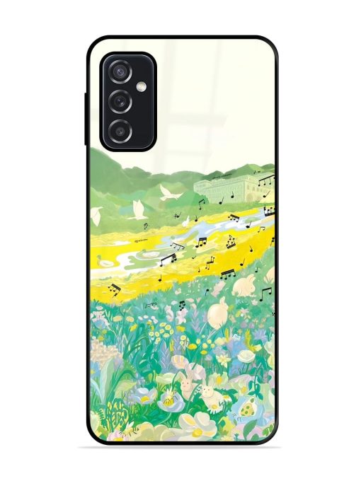 Melody In Bloom Glossy Soft Edge Case for Samsung Galaxy F23 (5G) Chachhi