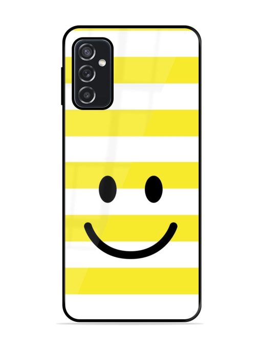 Smiling Stripes Glossy Soft Edge Case for Samsung Galaxy F23 (5G)