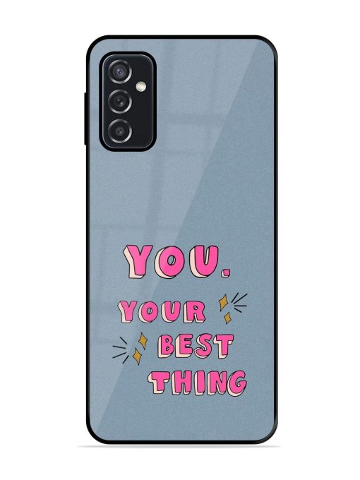 Self-Love Sparkles Glossy Soft Edge Case for Samsung Galaxy F23 (5G) Chachhi