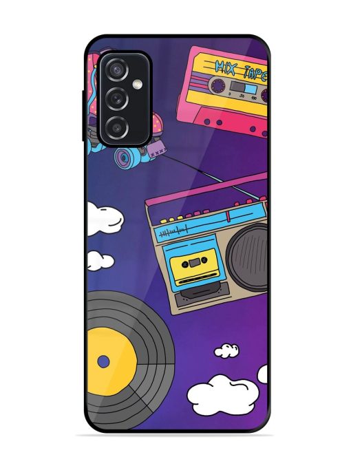 Retro Vibes Glossy Soft Edge Case for Samsung Galaxy F23 (5G) Chachhi