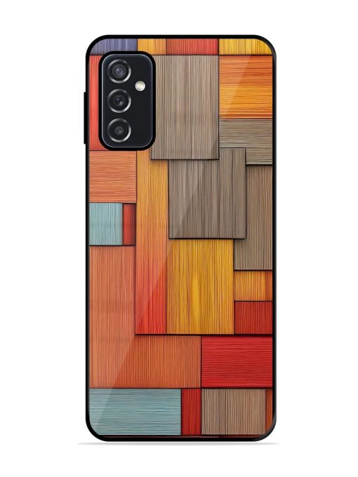 Woodsy Wonders Glossy Soft Edge Case for Samsung Galaxy F23 (5G) Chachhi