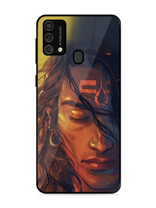 Tranquil Shiva Glossy Soft Edge Case for Samsung Galaxy F41 Chachhi