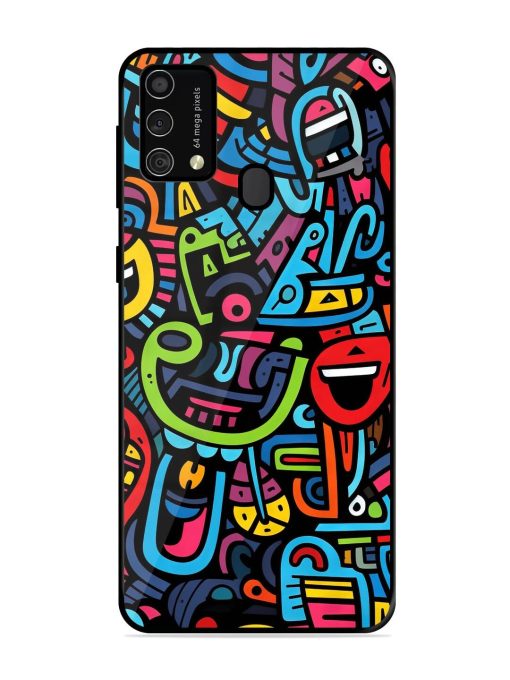 Doodlephoria Glossy Soft Edge Case for Samsung Galaxy F41 Chachhi