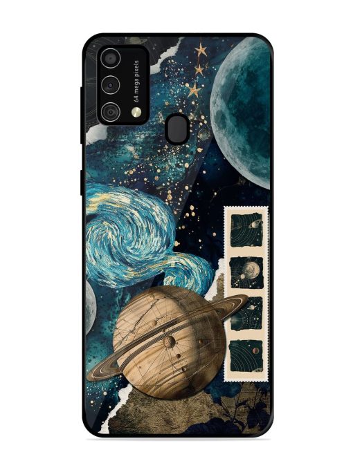 Celestial Tapestry Glossy Soft Edge Case for Samsung Galaxy F41 Chachhi