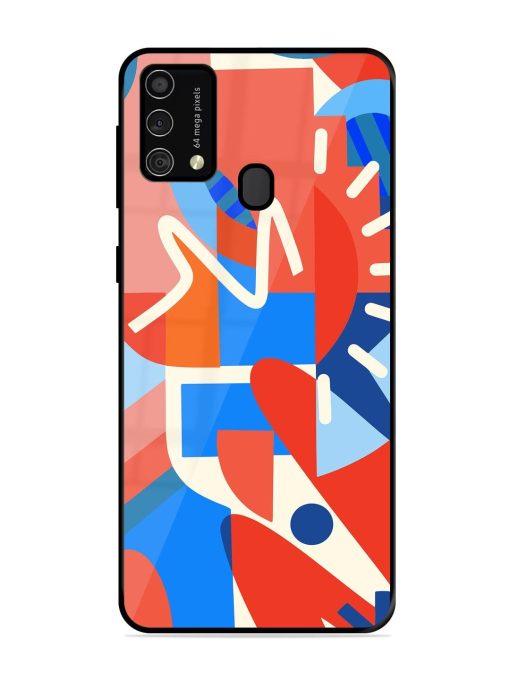 Abstract Harmony Glossy Soft Edge Case for Samsung Galaxy F41 Chachhi