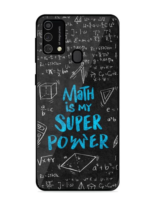 Math Magic Glossy Soft Edge Case for Samsung Galaxy F41 Chachhi