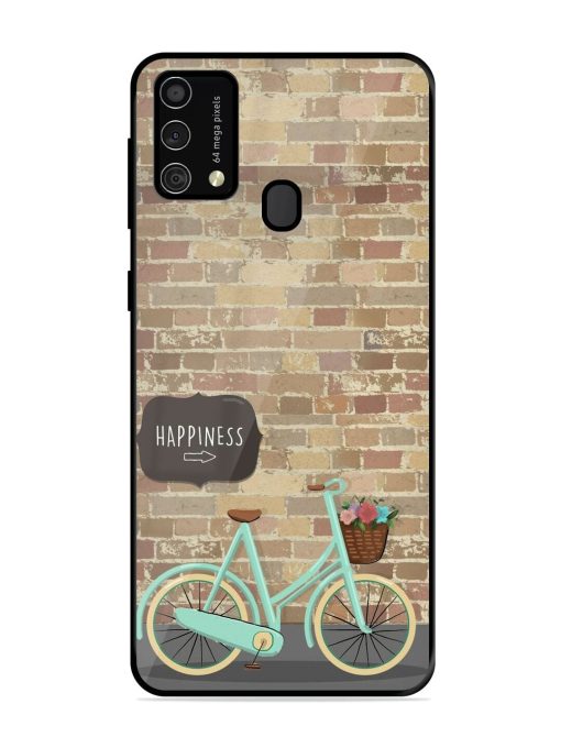 Pedaling Towards Happiness Glossy Soft Edge Case for Samsung Galaxy F41 Chachhi