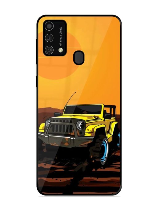 Sunset Cruise Glossy Soft Edge Case for Samsung Galaxy F41 Chachhi