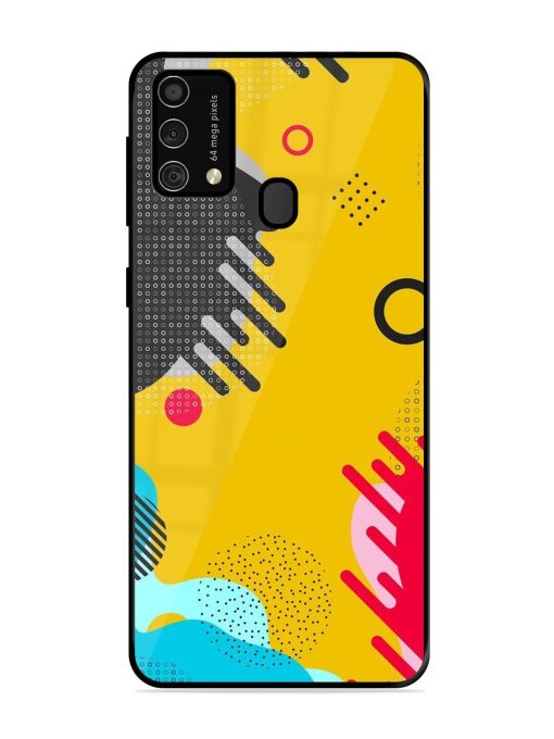 Neon Pop Glossy Soft Edge Case for Samsung Galaxy F41 Chachhi