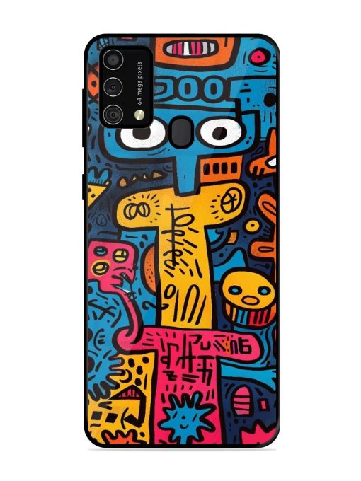 Doodletopia Glossy Soft Edge Case for Samsung Galaxy F41 Chachhi