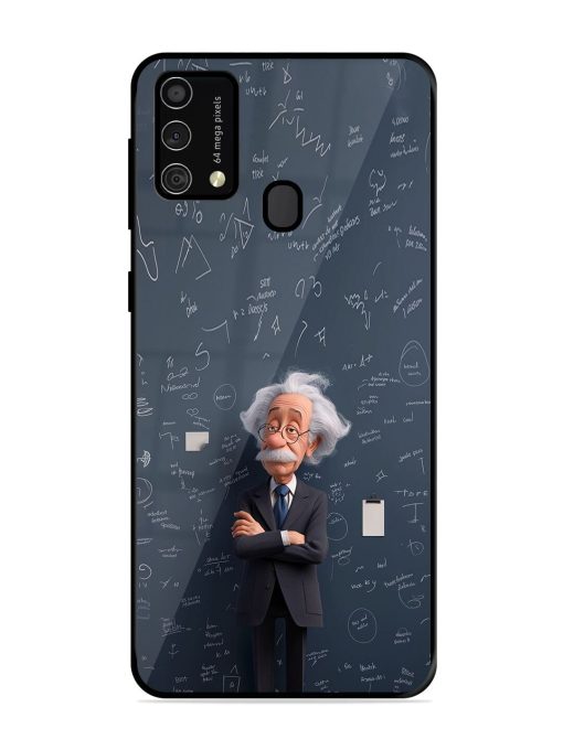 Albert Einstein Glossy Soft Edge Case for Samsung Galaxy F41 Chachhi