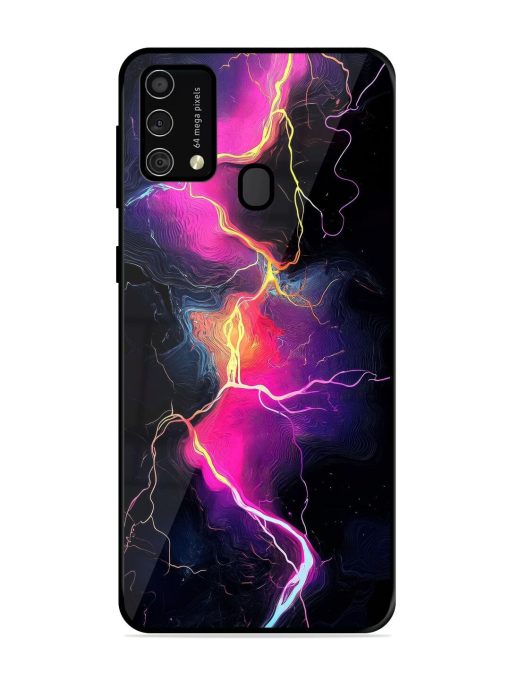 Electric Dreams Glossy Soft Edge Case for Samsung Galaxy F41