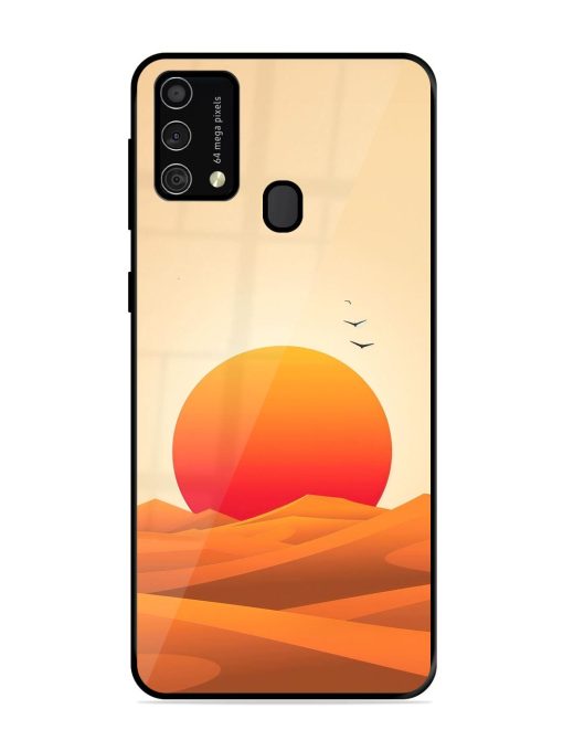 Desert Sunset Glossy Soft Edge Case for Samsung Galaxy F41 Chachhi