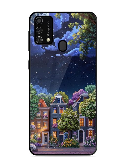 Moonlit Streets Glossy Soft Edge Case for Samsung Galaxy F41 Chachhi