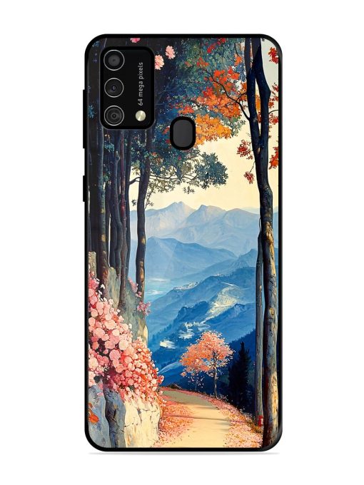 Mountainside Serenity Glossy Soft Edge Case for Samsung Galaxy F41 Chachhi