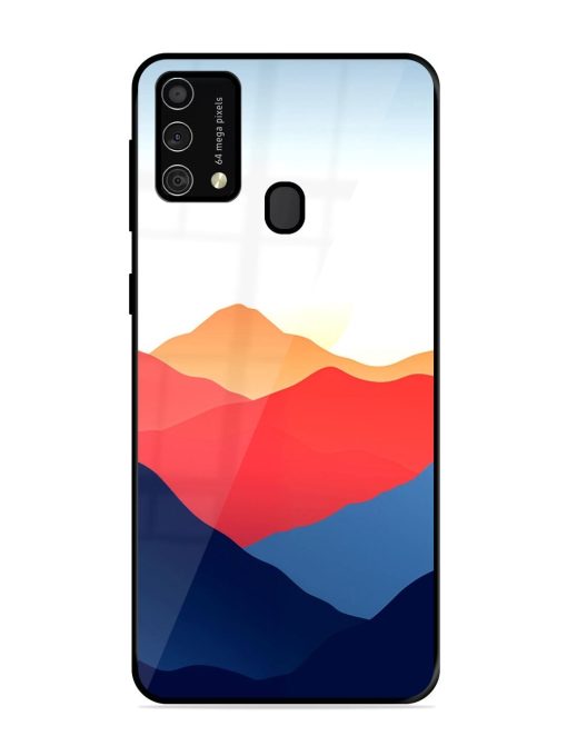 Sunset Peaks Glossy Soft Edge Case for Samsung Galaxy F41