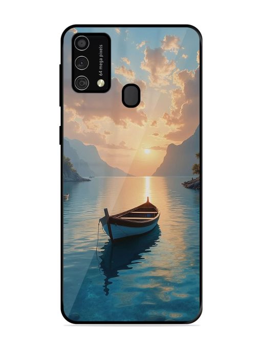 Serene Sunset Glossy Soft Edge Case for Samsung Galaxy F41 Chachhi