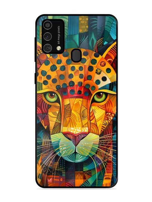 Mosaic Majesty Glossy Soft Edge Case for Samsung Galaxy F41 Chachhi