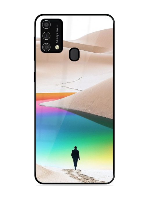 Desert Dreams Glossy Soft Edge Case for Samsung Galaxy F41 Chachhi