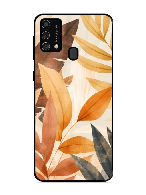 Earthy Elegance Glossy Soft Edge Case for Samsung Galaxy F41 Chachhi