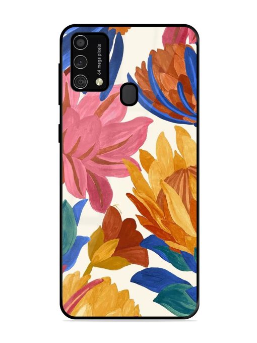 Blooming Tapestry Glossy Soft Edge Case for Samsung Galaxy F41 Chachhi