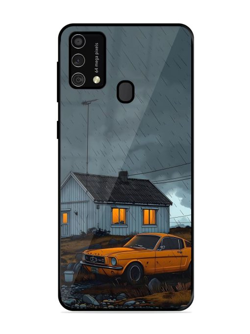 Rainy Day Retreat Glossy Soft Edge Case for Samsung Galaxy F41 Chachhi