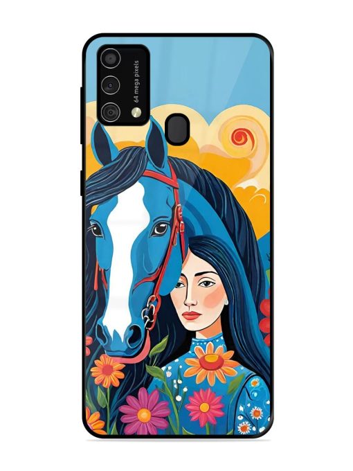 Equine Enchantment Glossy Soft Edge Case for Samsung Galaxy F41 Chachhi