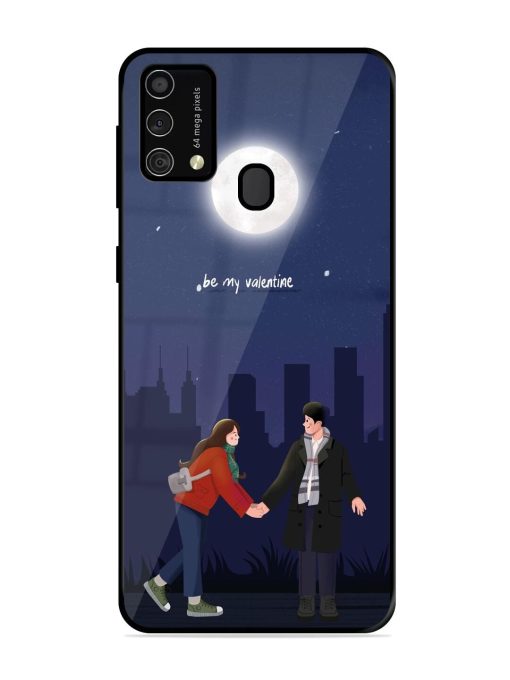 Moonlight Proposal Glossy Soft Edge Case for Samsung Galaxy F41 Chachhi