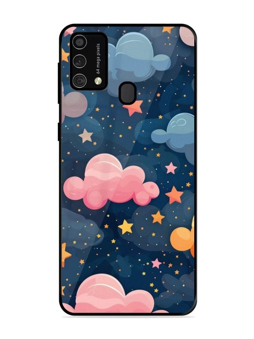 Twinkling Dreams Glossy Soft Edge Case for Samsung Galaxy F41 Chachhi