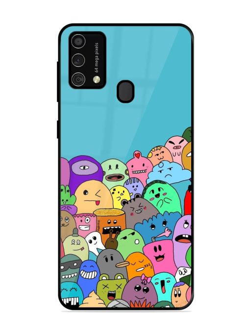 Monster Mash Glossy Soft Edge Case for Samsung Galaxy F41 Chachhi