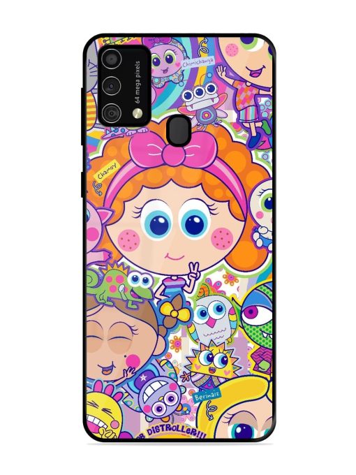 Distroller Friends Glossy Soft Edge Case for Samsung Galaxy F41 Chachhi