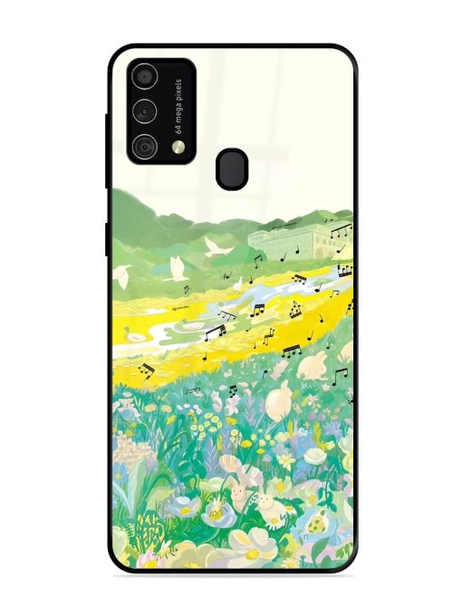 Melody In Bloom Glossy Soft Edge Case for Samsung Galaxy F41 Chachhi