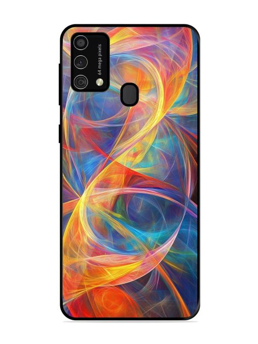 Cosmic Currents Glossy Soft Edge Case for Samsung Galaxy F41 Chachhi