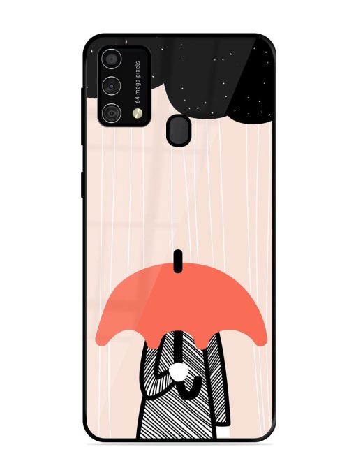 Stormy Weather, Shielded Soul Glossy Soft Edge Case for Samsung Galaxy F41