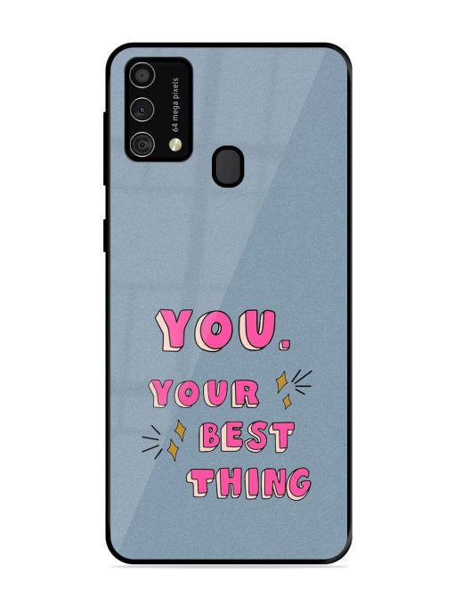 Self-Love Sparkles Glossy Soft Edge Case for Samsung Galaxy F41 Chachhi