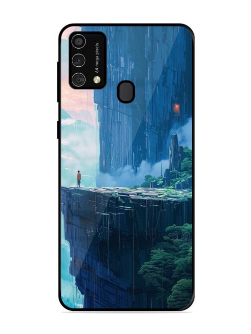 Solitude In The Sky Glossy Soft Edge Case for Samsung Galaxy F41 Chachhi