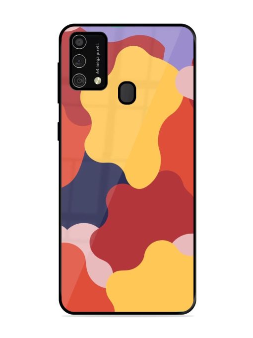 Gooey Color Chaos Glossy Soft Edge Case for Samsung Galaxy F41 Chachhi