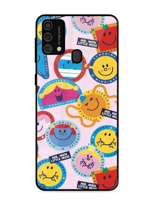 Whimsical Mr. Men & Little Miss Glossy Soft Edge Case for Samsung Galaxy F41 Chachhi