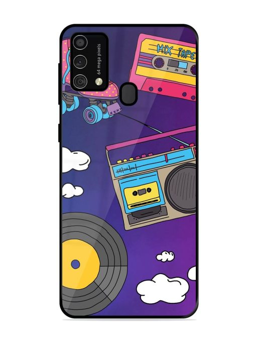 Retro Vibes Glossy Soft Edge Case for Samsung Galaxy F41 Chachhi