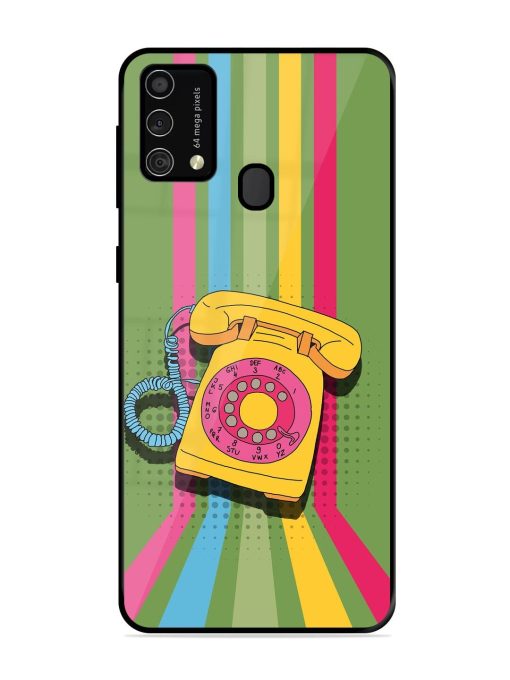 Retro Dialer Glossy Soft Edge Case for Samsung Galaxy F41 Chachhi