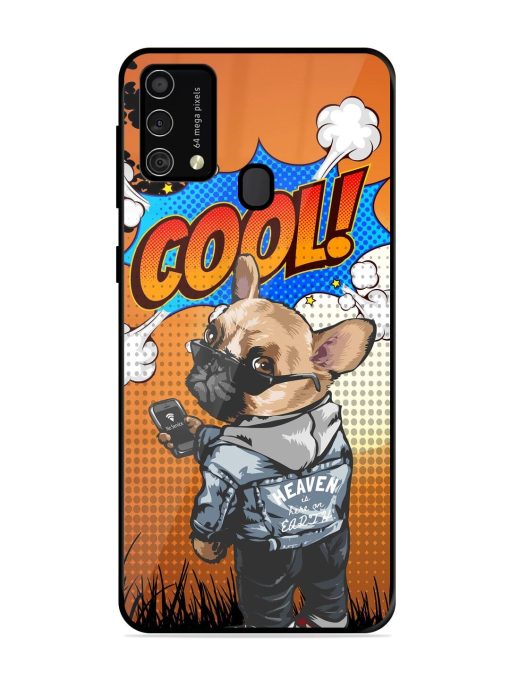 Cool Pup Glossy Soft Edge Case for Samsung Galaxy F41 Chachhi