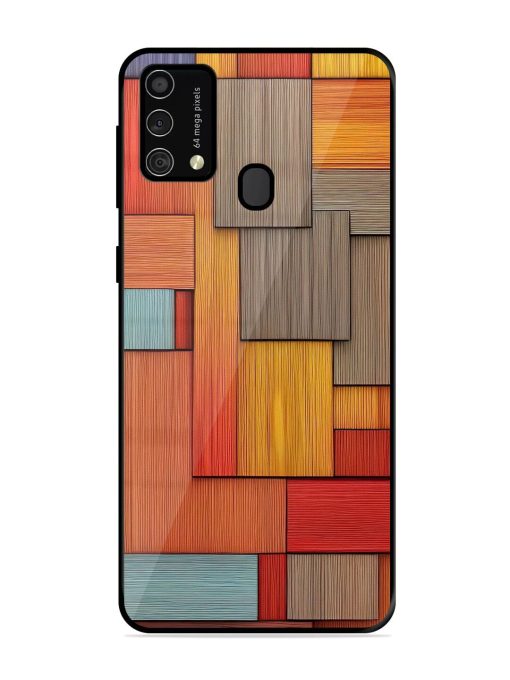 Woodsy Wonders Glossy Soft Edge Case for Samsung Galaxy F41 Chachhi