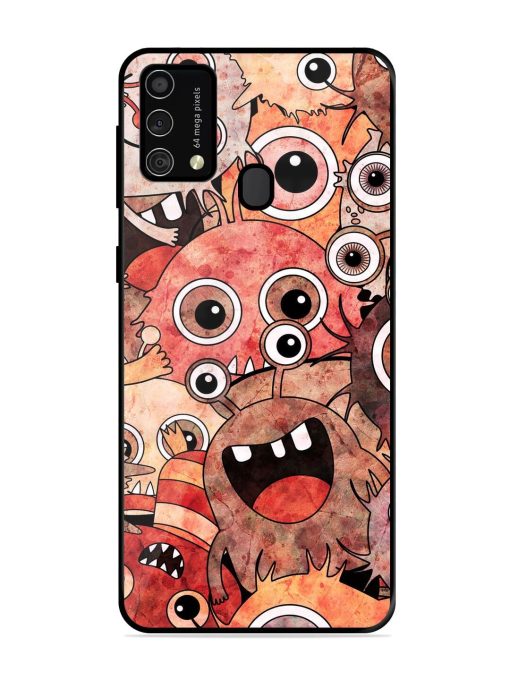 Monster Mash Glossy Soft Edge Case for Samsung Galaxy F41 Chachhi