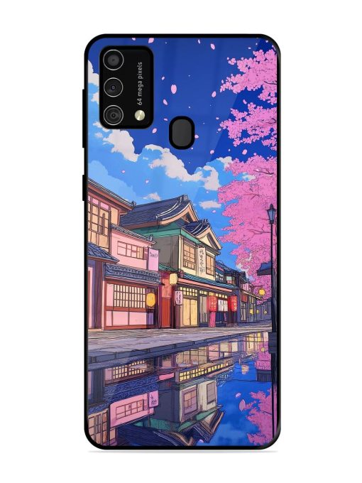 Tranquil Reflections Glossy Soft Edge Case for Samsung Galaxy F41 Chachhi