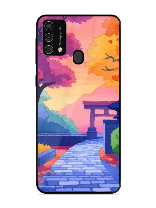 Autumnal Serenity Glossy Soft Edge Case for Samsung Galaxy F41 Chachhi