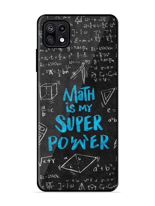 Math Magic Glossy Soft Edge Case for Samsung Galaxy F42 (5G) Chachhi