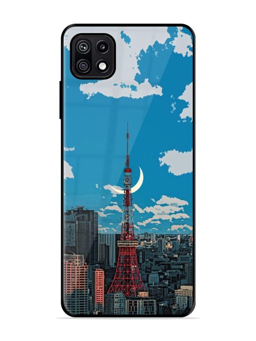 Tokyo Twilight Glossy Soft Edge Case for Samsung Galaxy F42 (5G) Chachhi